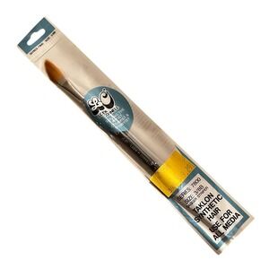 Vintage Loew-Cornell Artist Paint Brush Series 7800 Size 3/8 B‎ dagger striper